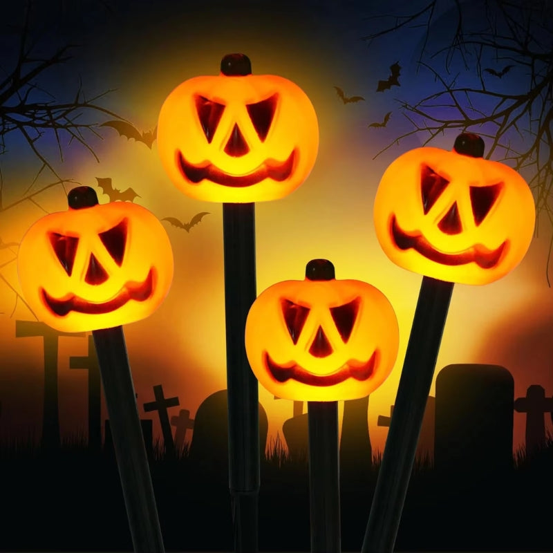 PumpkinGlow - Zonne Energie Halloween Lichten Set voor Buiten Decoratie