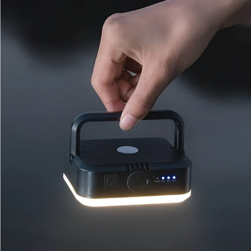 GlowBank – Magnetische LED Lamp met Geïntegreerde Externe Batterij