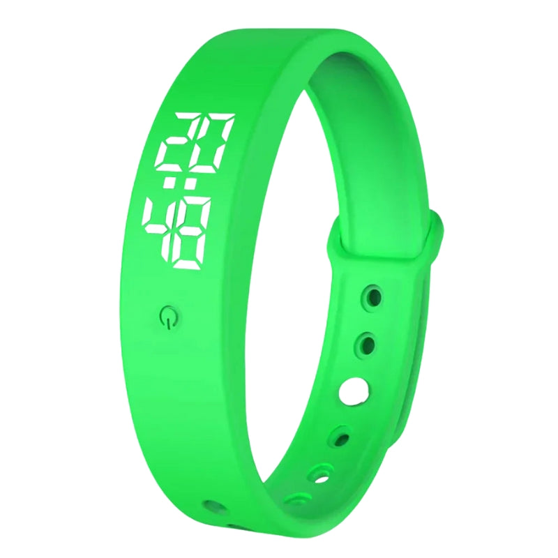 PulseTrack – Smartwatch met Trilalarmen en Helder LED Display