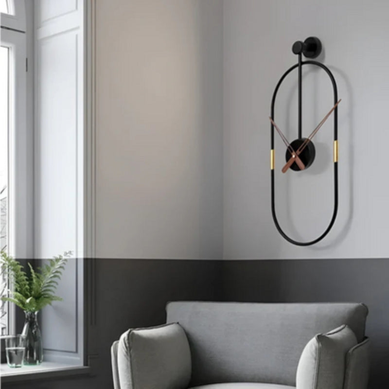 TimeCraft – Wandklok met Creatief Ontwerp voor Binnengebruik