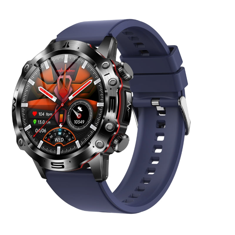 ActiveVision – Smartwatch met Ronde AMOLED Display en Fitnesstracking