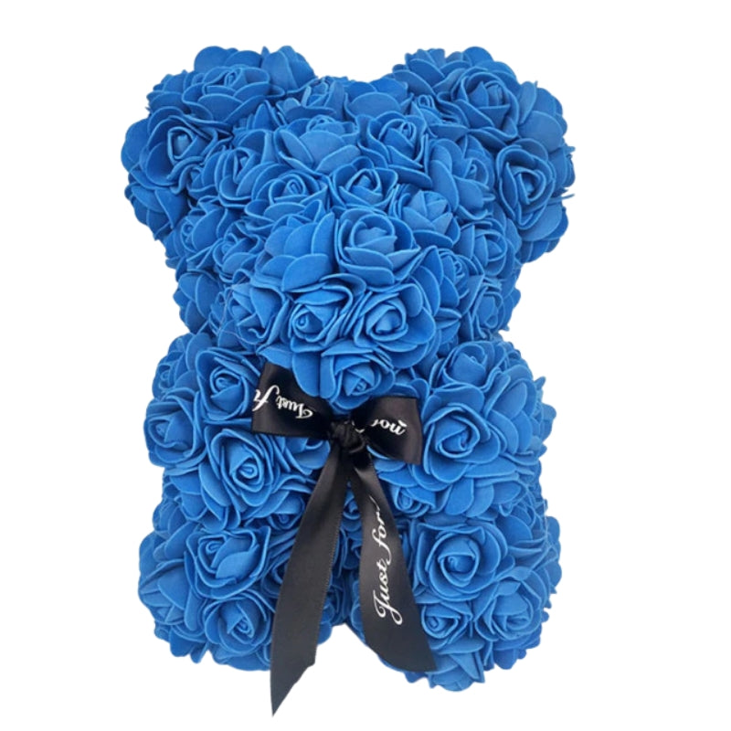 BloomBear – Decoratieve Rozenbeer Cadeau met een Hartverwarmend Ontwerp
