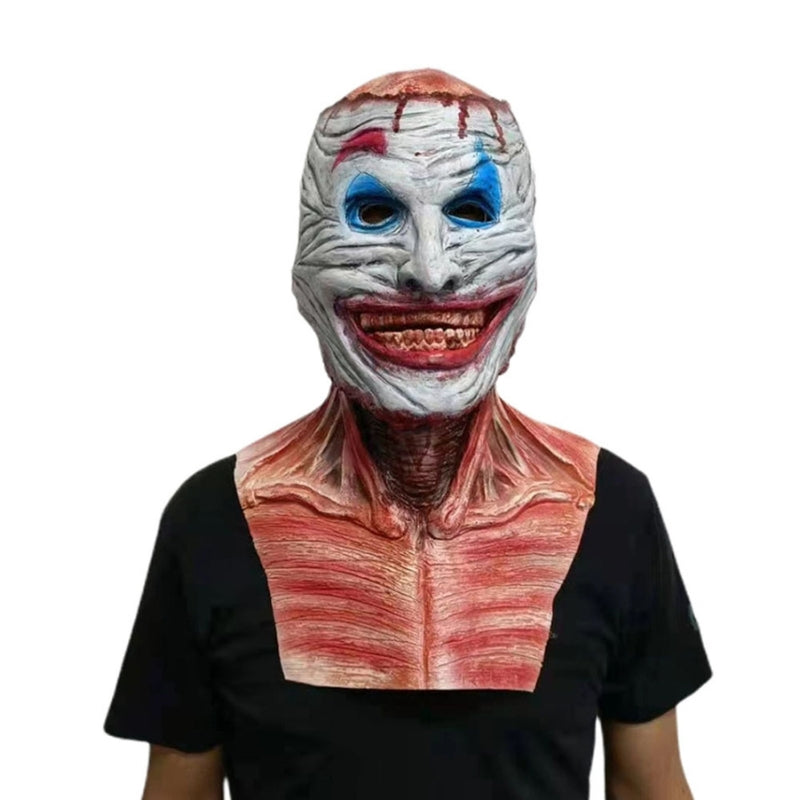 FearSkin – Dubbelgelaagde Gezichtsmasker met Afneembare Buitenschaal en Beweegbare Kaak