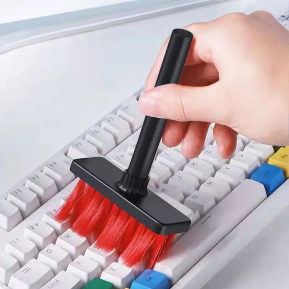 CleanByte – Multifunctionele borstelpen met zachte haren en hoofdtelefoonreinigingsset