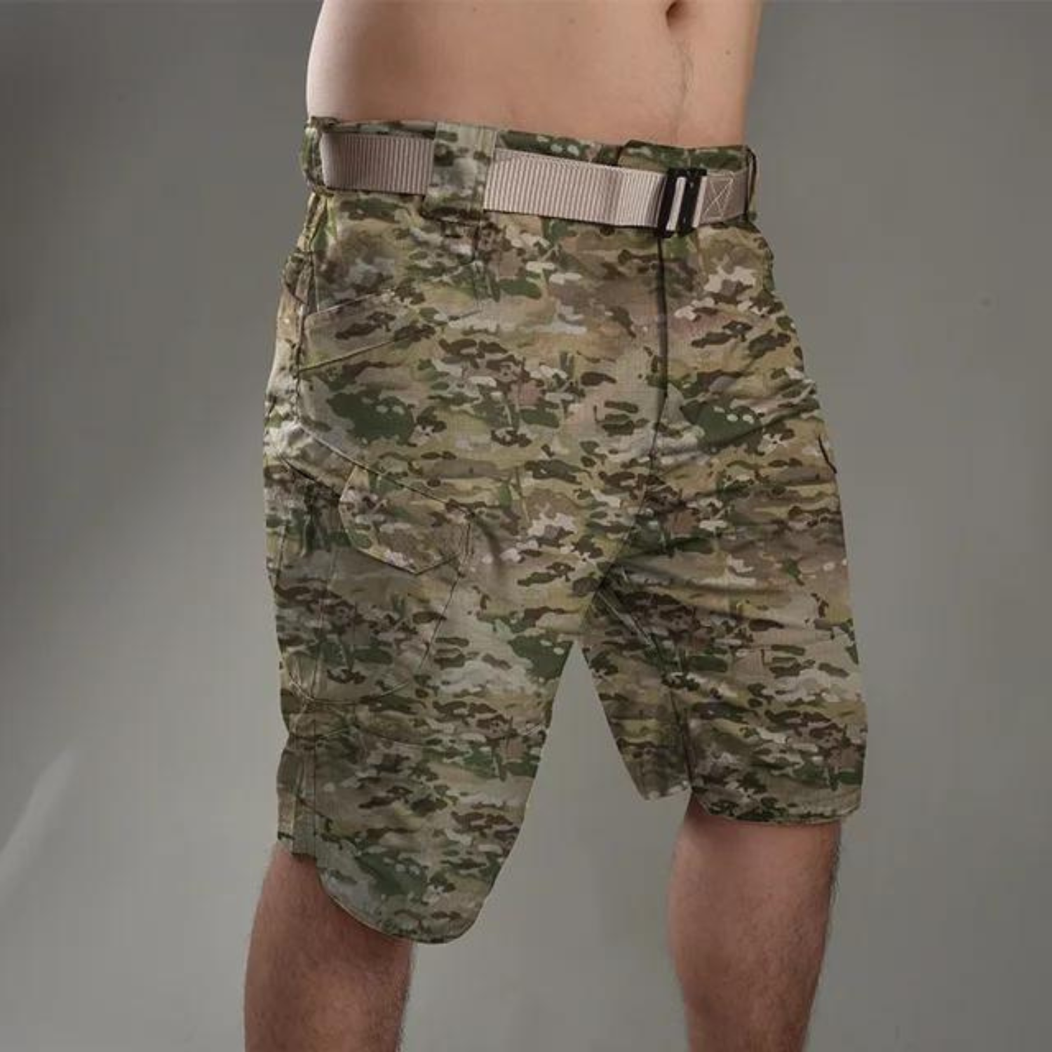 Filippo - Ruige Cargo Shorts met veelzijdig ontwerp en functionele zakken