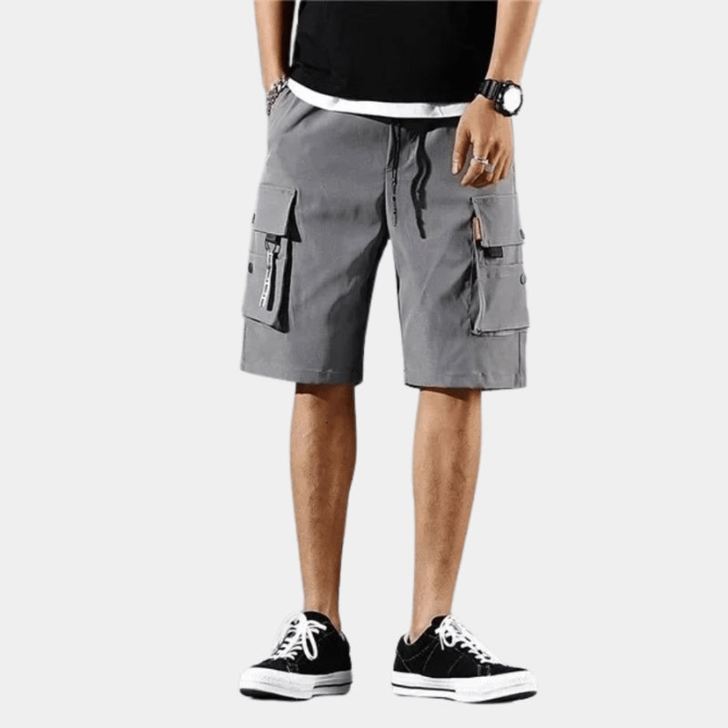 Lucas – Moderne Cargo Shorts met Meerdere Zakken en Verstelbare Pasvorm