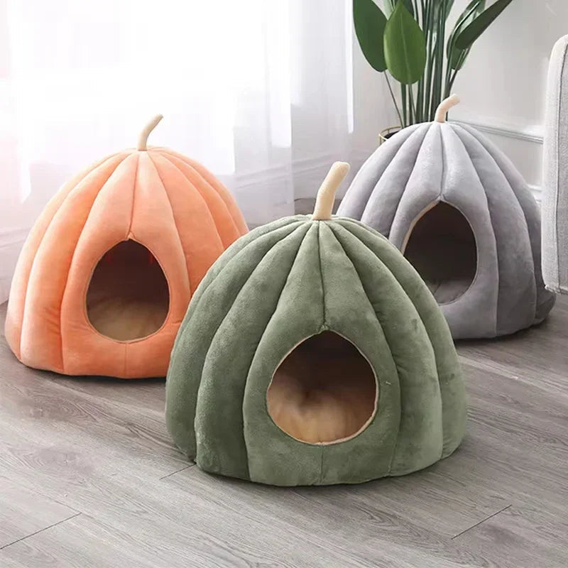 CozyPaw – Kattenhuis met Pompoen Inspiratie