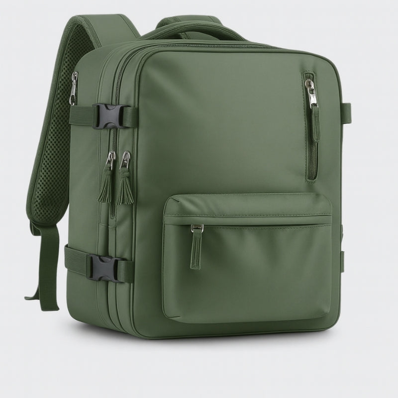 PackEase - Reistas met Meerdere Ritsvakken en Verstelbare Schouderband