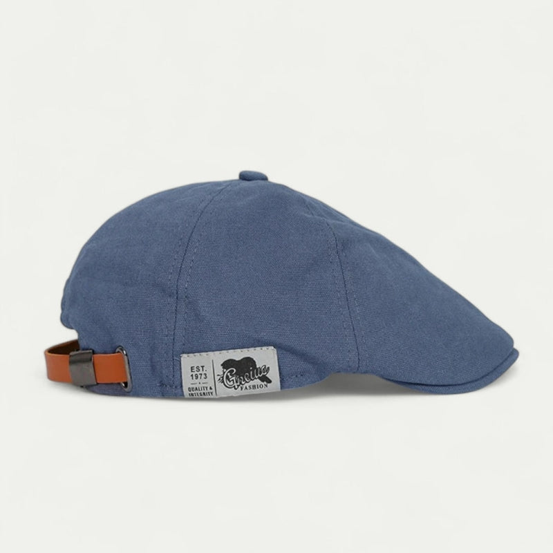 Hudson – Klassieke platte pet en korte klep