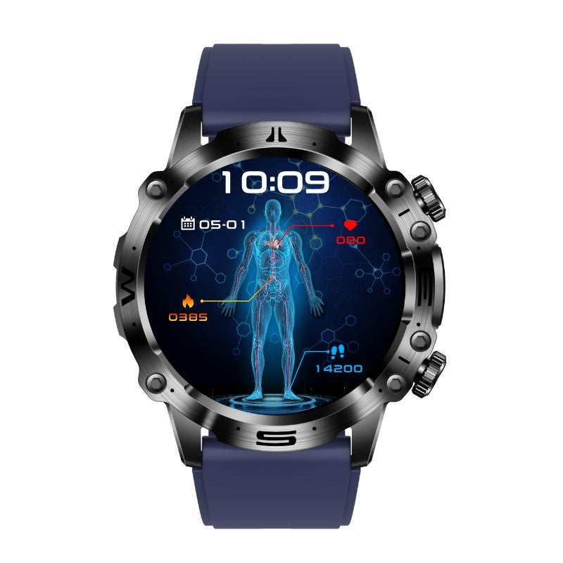 ActiveVision – Smartwatch met Ronde AMOLED Display en Fitnesstracking
