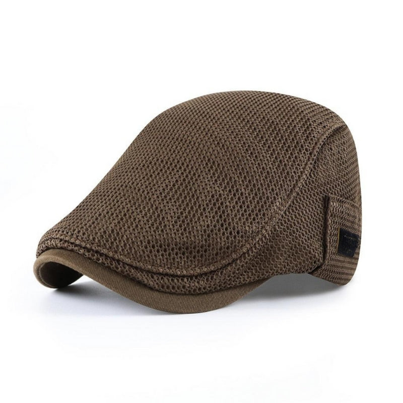 Alexander – Moderne Flat Cap met Ademend Ontwerp