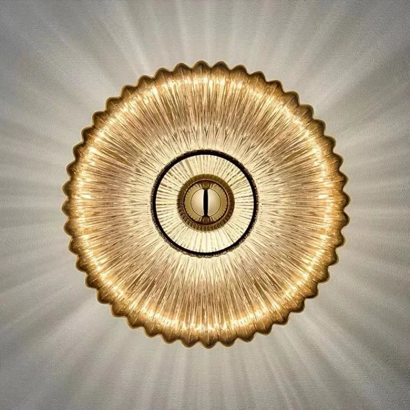 GlowAura - Elegante Wandlamp met Minimalistisch Ontwerp voor Woondecoratie