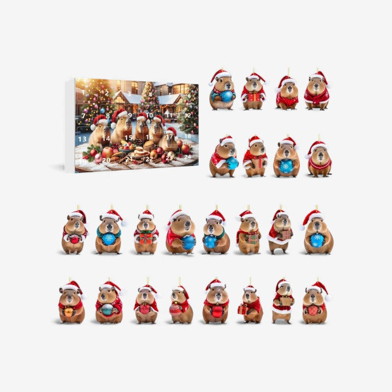 CappyJoy – Capibara Adventskalender voor Kerst Aftelcadeau