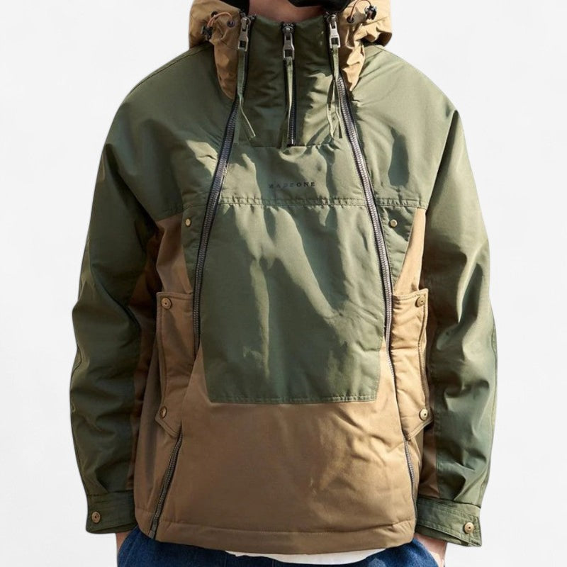 Arden – Gewatteerde jas met capuchon en ritssluiting