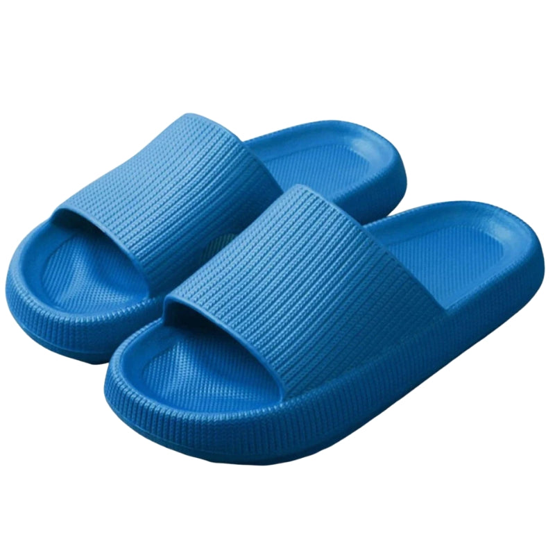 ComfoStep – Open Slippers met Dikke Platte Zool voor Dagelijks Gebruik