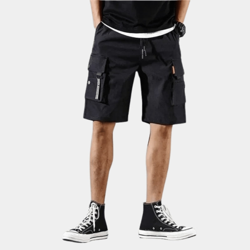 Lucas – Moderne Cargo Shorts met Meerdere Zakken en Verstelbare Pasvorm