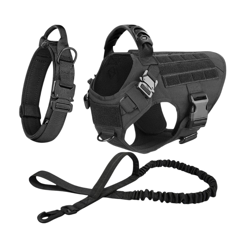 BoldPaw - Tactisch Hondharnas met Verstelbare Trainingsriemen