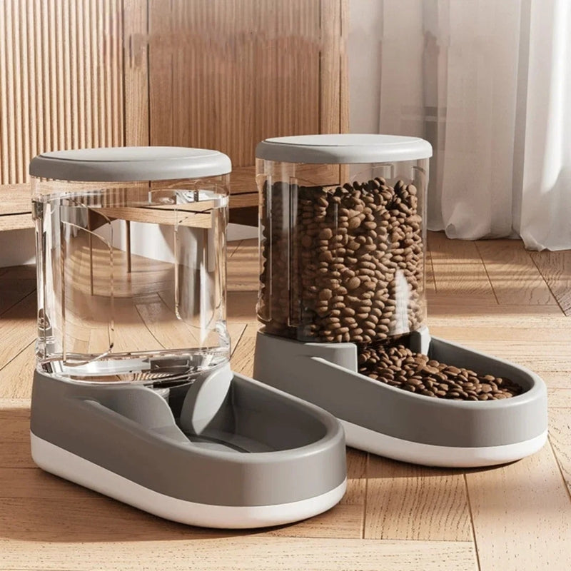BuddyBowl – Automatische Pet Voer en Waterdispensers met Verwijderbare Onderdelen