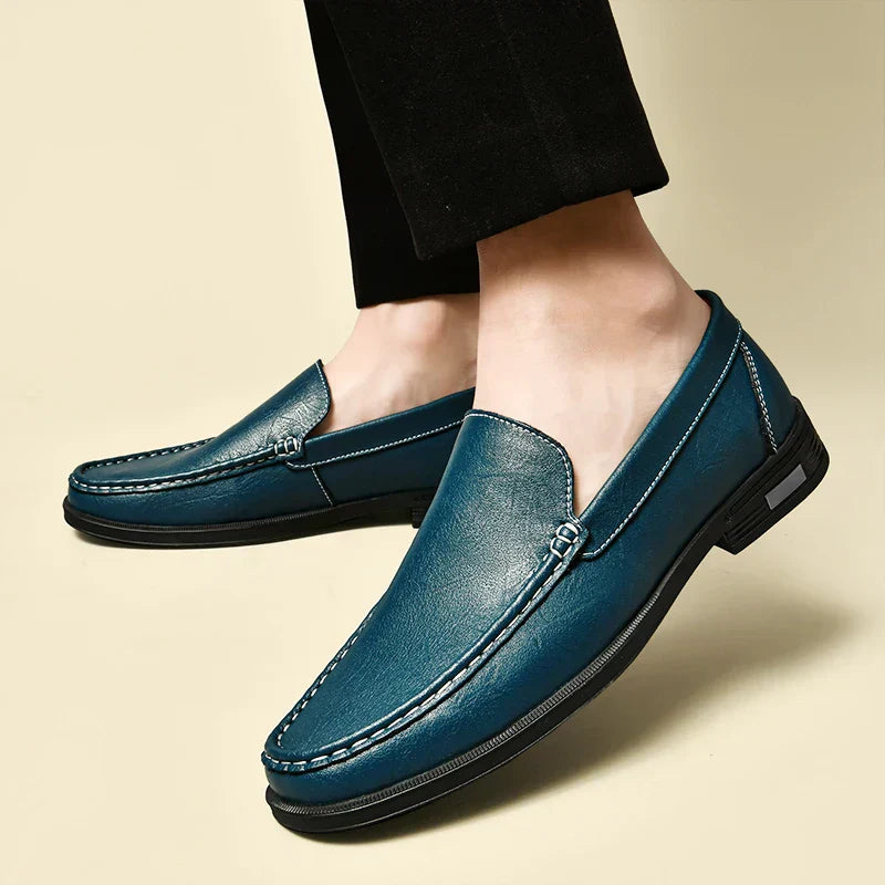 BlissShine - Comfortabele Leren Heren Schoenen