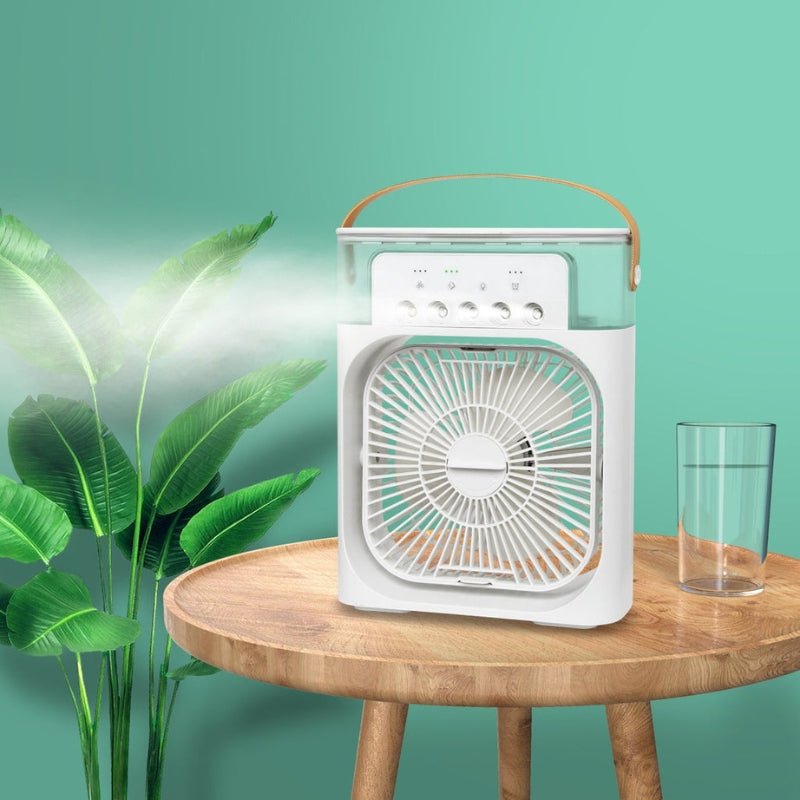 ChillBreeze – Draagbare Koelventilator met Ijskamer en Compact Ontwerp