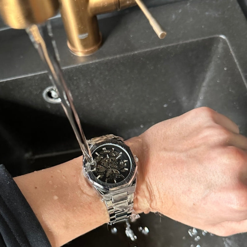 Auron - Automatisch Polshorloge met Waterdicht en Verstelbaar Ontwerp