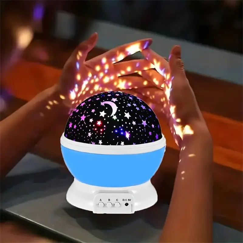 StarGlow – 2 in 1 LED Sterrenlichtprojector met Roterend en Verstelbaar Ontwerp