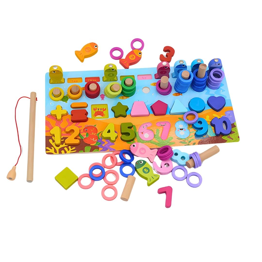 BrainBuilder - Houten 3D-raadselspel voor cognitieve en motorische vaardigheden