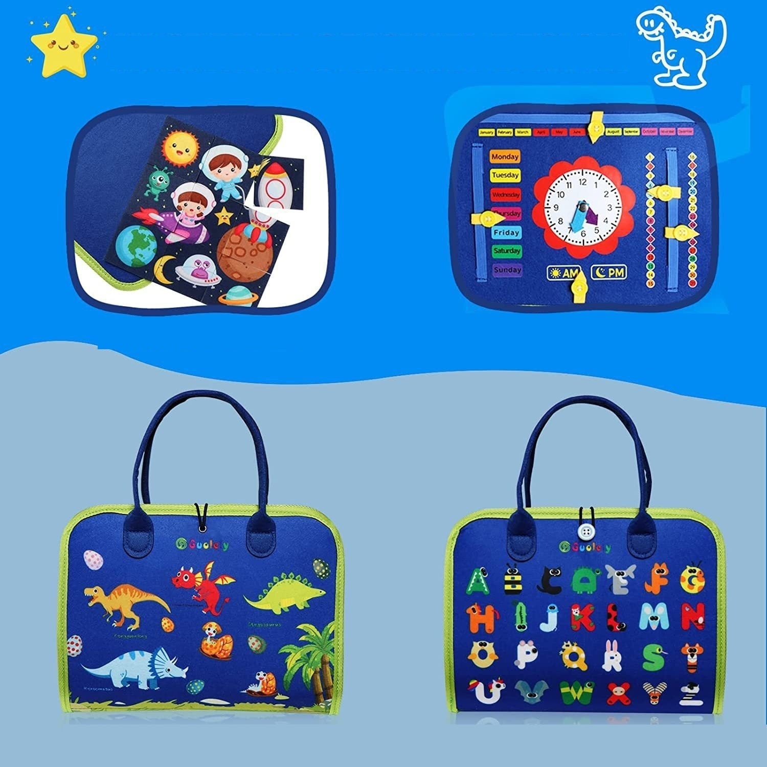 LittleExplorer - Montessori-geïnspireerd Leren Boek Met plezier en praktische vaardigheidsontwikkeling