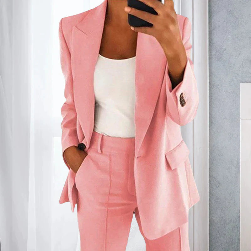 Natalie - Zakelijke Blazer En Broek