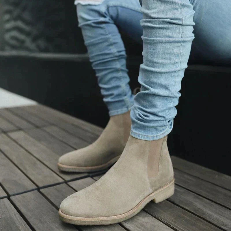 Maya - Casual Enkelboots met Antislipzool en Elastische Zijkanten