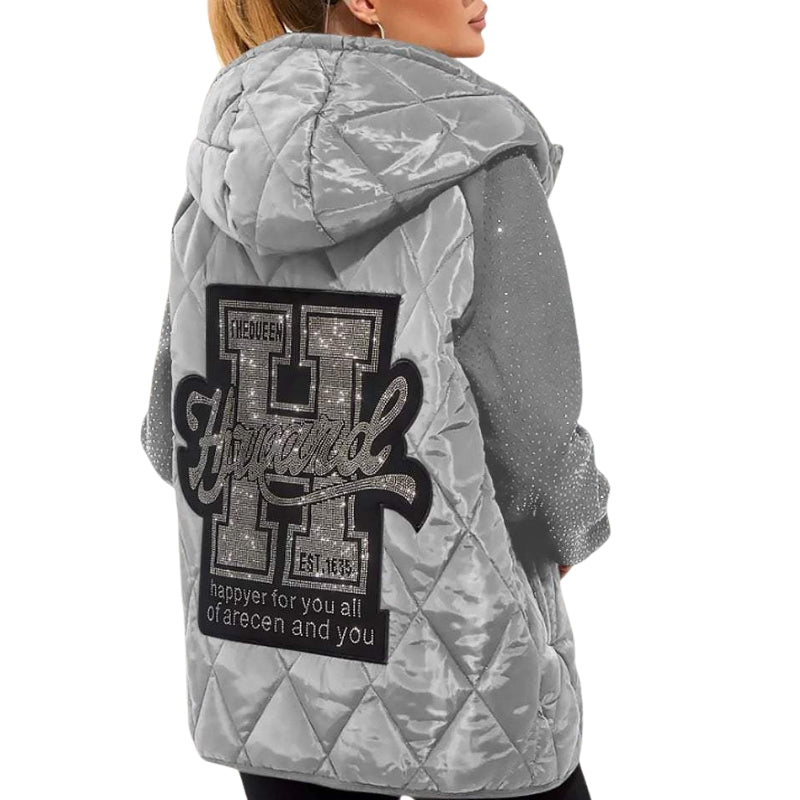 Zinora – Vest met Capuchon en Ritssluiting en Lange Mouwen