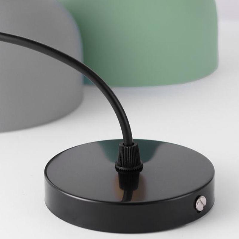 LumeArt – Moderne Macaron Schijf Hanglamp met Levendige Kleuren