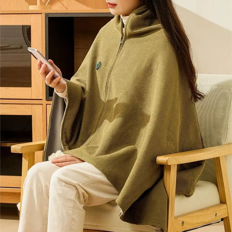 Lina – Draagbare USB Decke met Kwastjes en Wasbaar Ontwerp