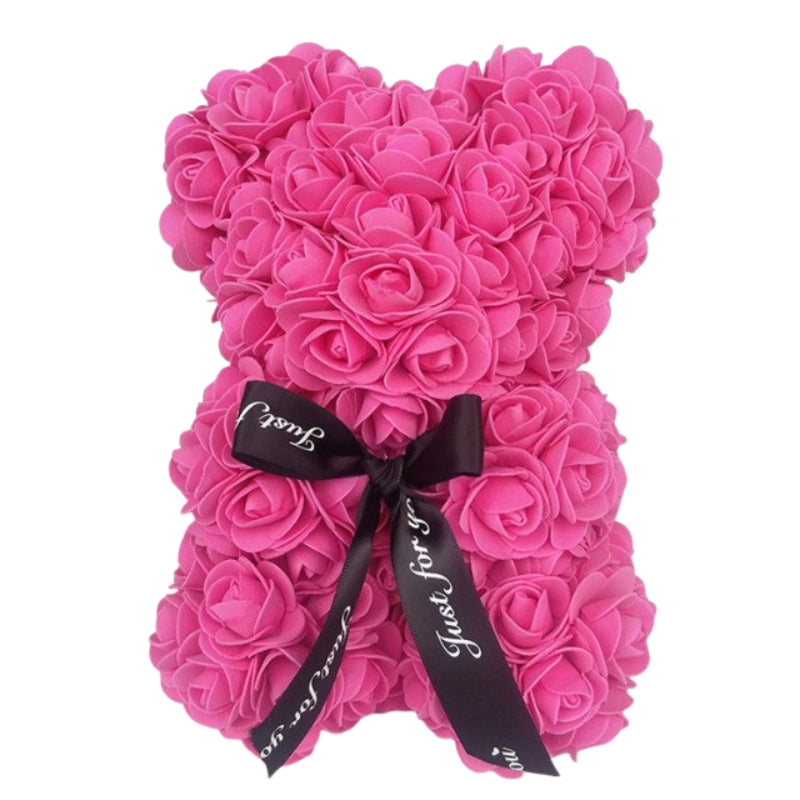 BloomBear – Decoratieve Rozenbeer Cadeau met een Hartverwarmend Ontwerp