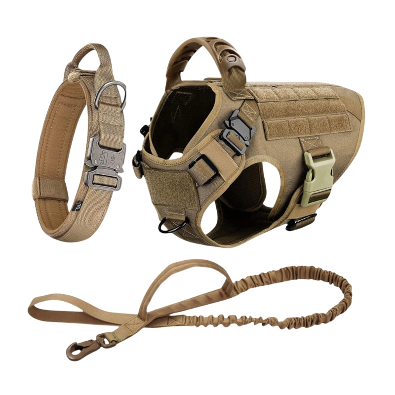 BoldPaw - Tactisch Hondharnas met Verstelbare Trainingsriemen