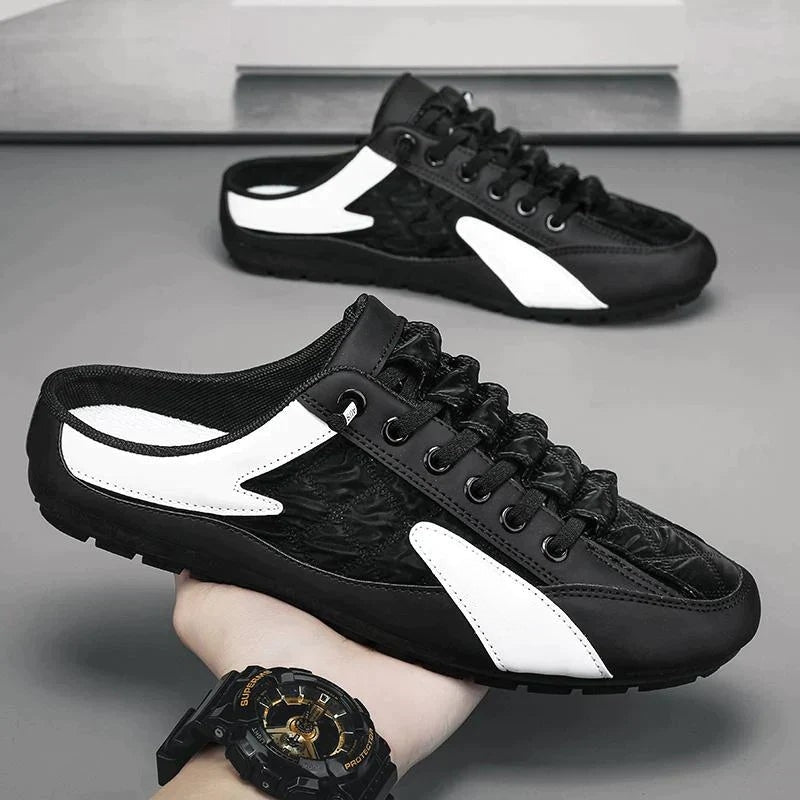 ComfortBreeze – Moderne Schoenen met Vetersluiting en Gesloten Teen