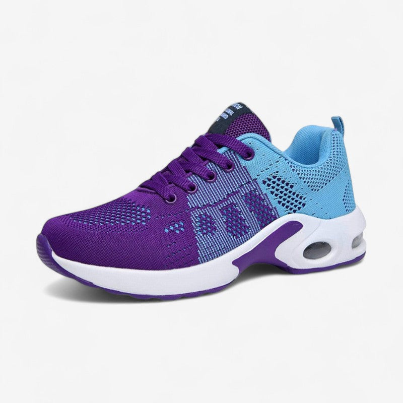 Camila – Sneakers met Ronde Neus Veters en Slip On Ontwerp