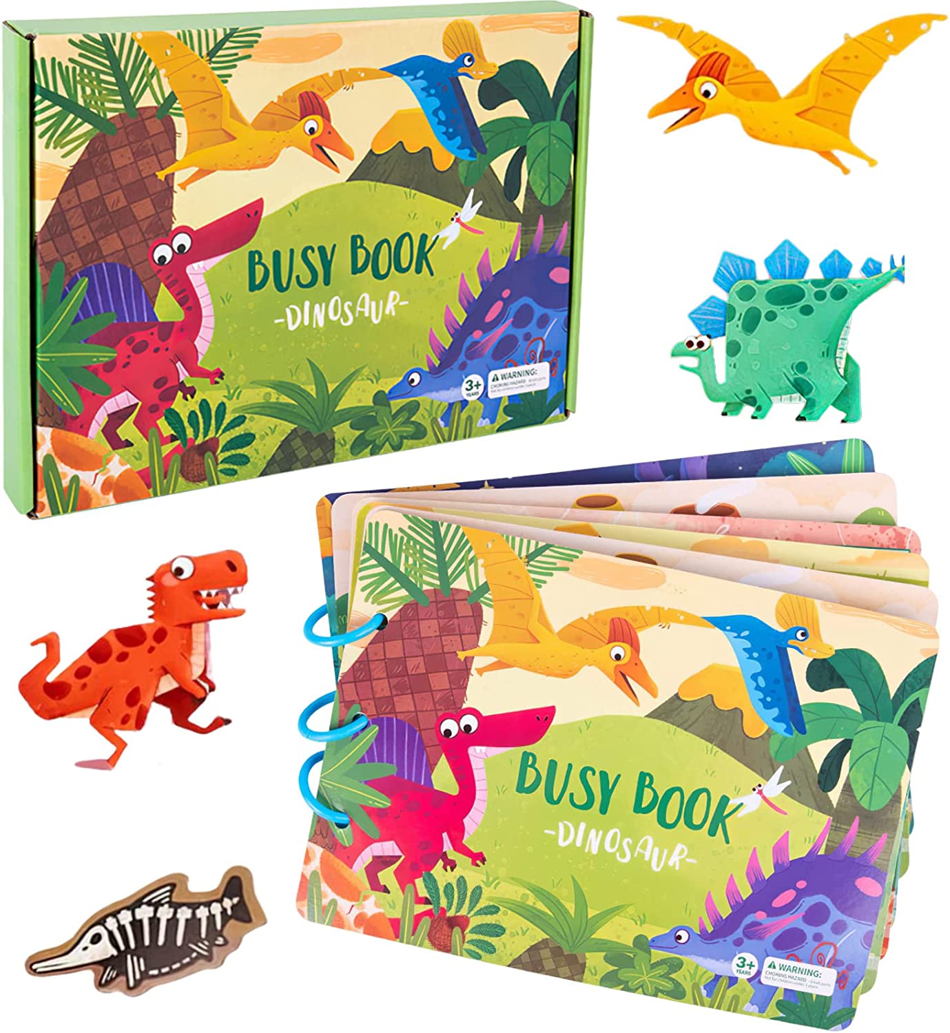 BusyBook - Educatief doeboek voor peuters om te leren en te spelen