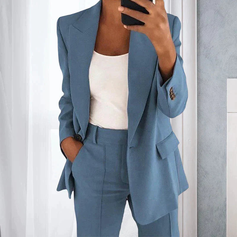 Natalie - Zakelijke Blazer En Broek