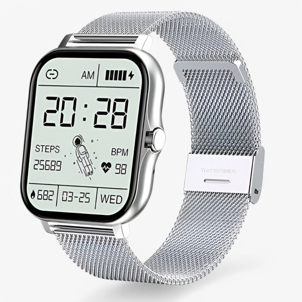 Gawande – Strak smartwatch met verstelbare band en soepel touchscreen