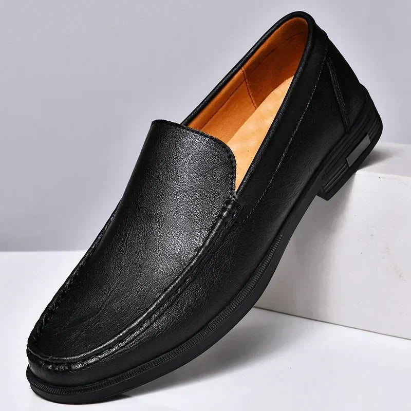 BlissShine - Comfortabele Leren Heren Schoenen