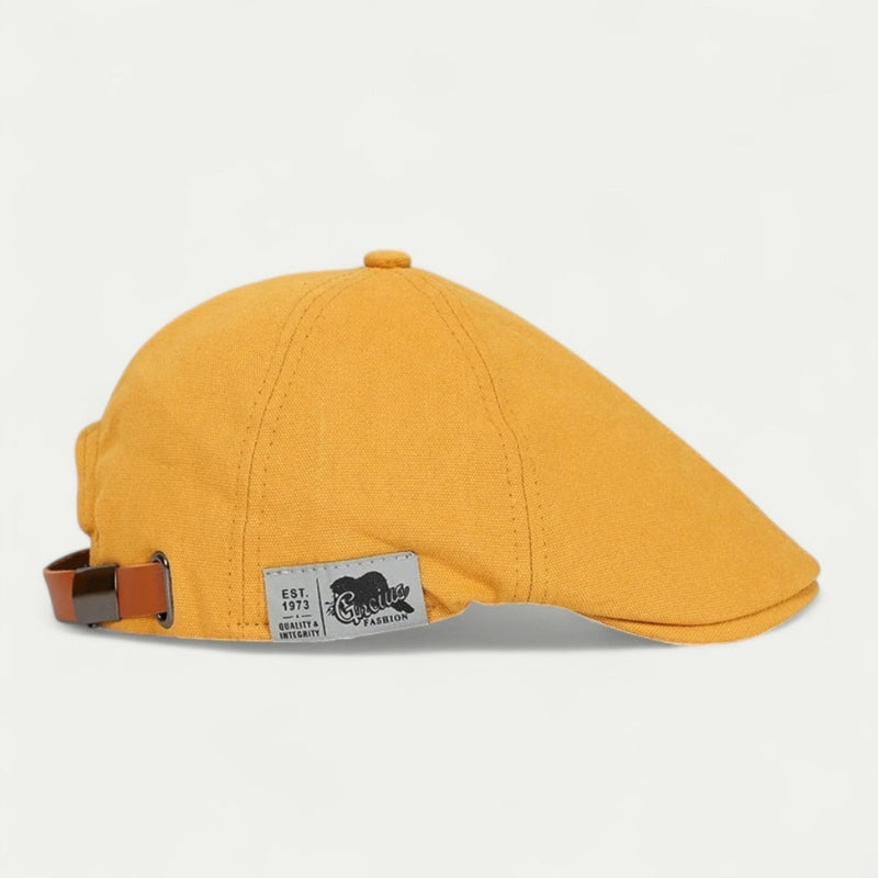 Hudson – Klassieke platte pet en korte klep