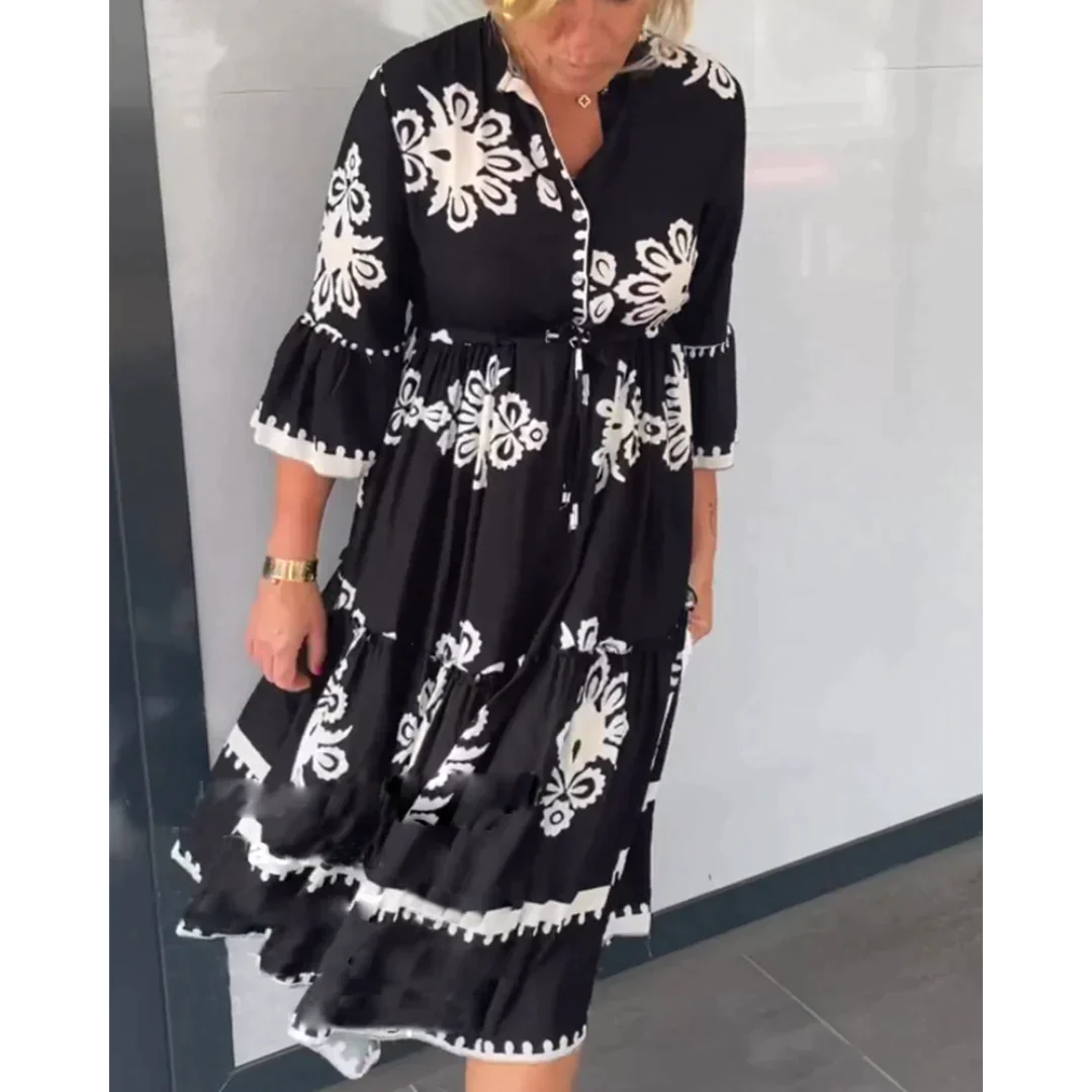 FloralElegance™ - Bloemenjurk Voor Vrouwen