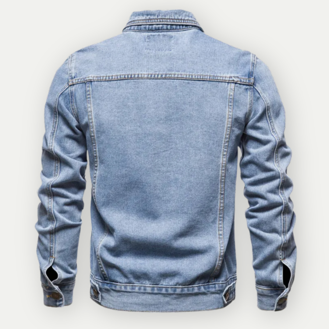 DenimCraft - Klassiek Heren Denim Jack