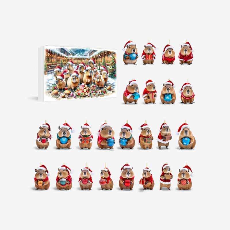 CappyJoy – Capibara Adventskalender voor Kerst Aftelcadeau