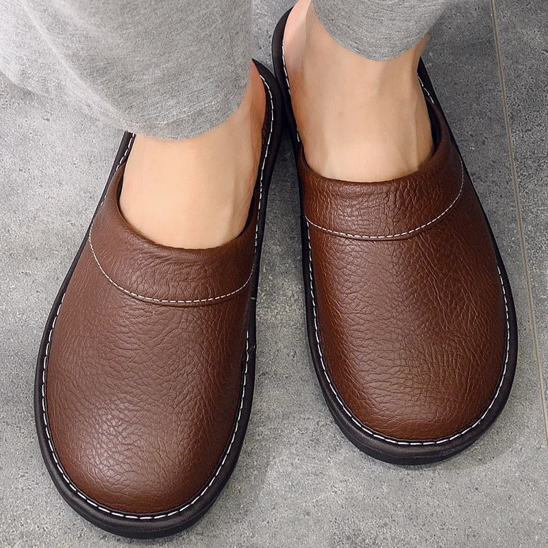 Marisse – Pantoffels met platte zool en open achterkant