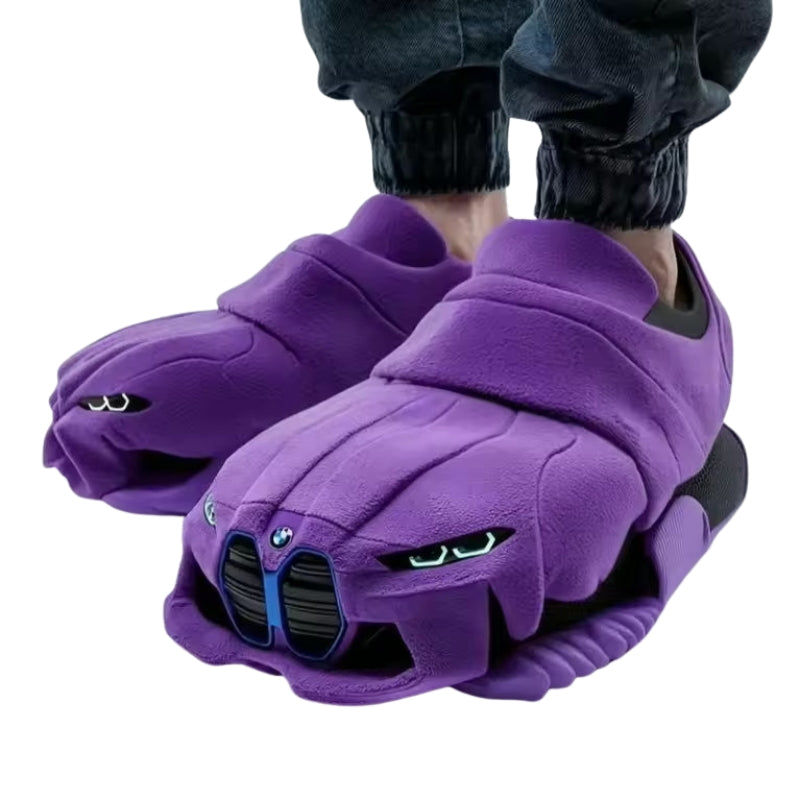 SpeedStep – Auto geïnspireerde Slippers met Antislipzool voor Maximale Comfort