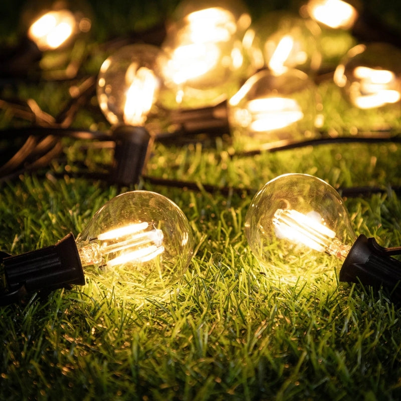 GlowNest – Klassiek LED snaar licht Bollen met zachte verlichting en veelzijdig ontwerp