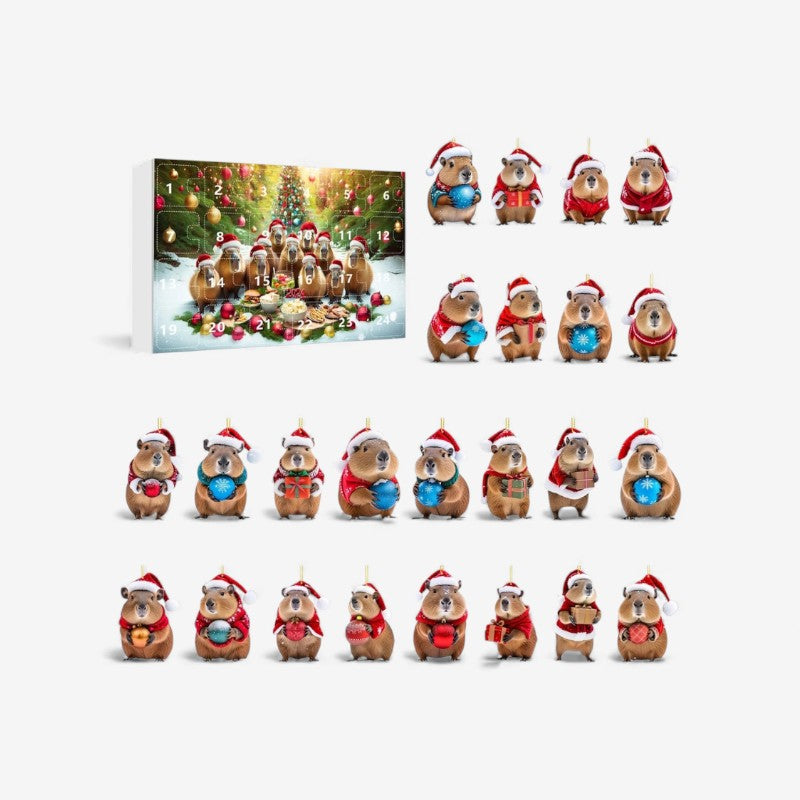 CappyJoy – Capibara Adventskalender voor Kerst Aftelcadeau