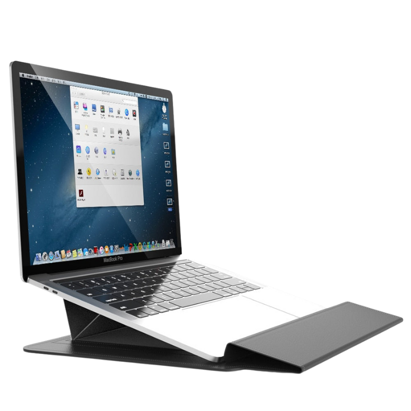 ShieldCase – Laptop sleeve met waterafstotende stof en accessoirevak